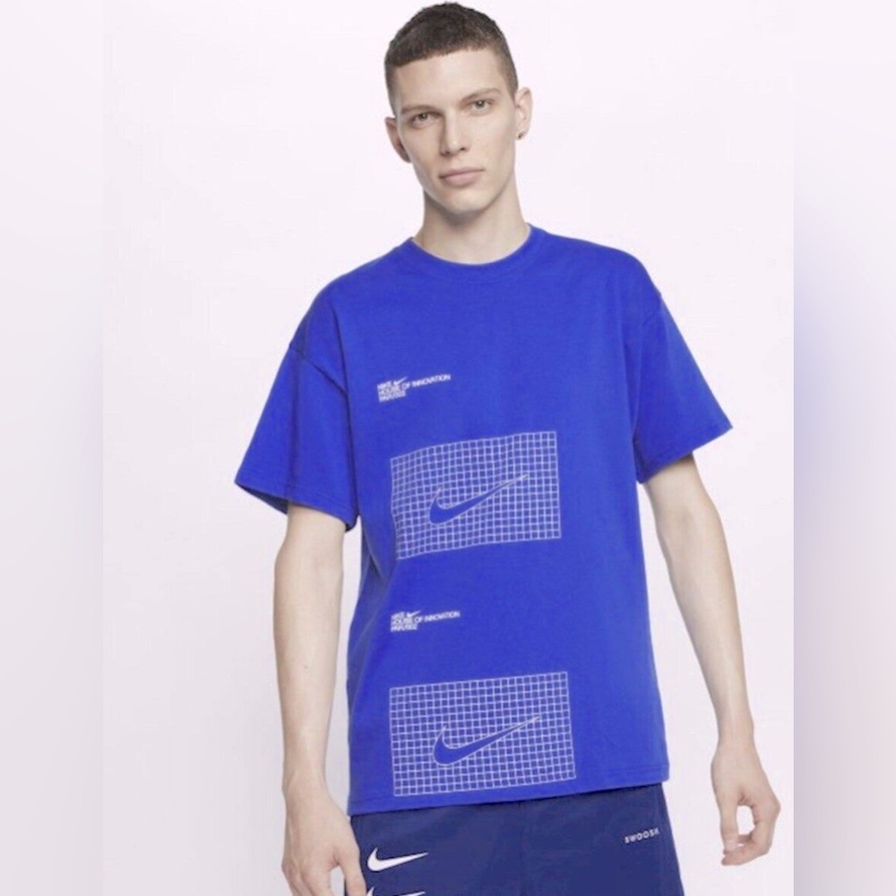 Nike T Shirt Mens House Of Innovation Paris Tee New Active Summer wear